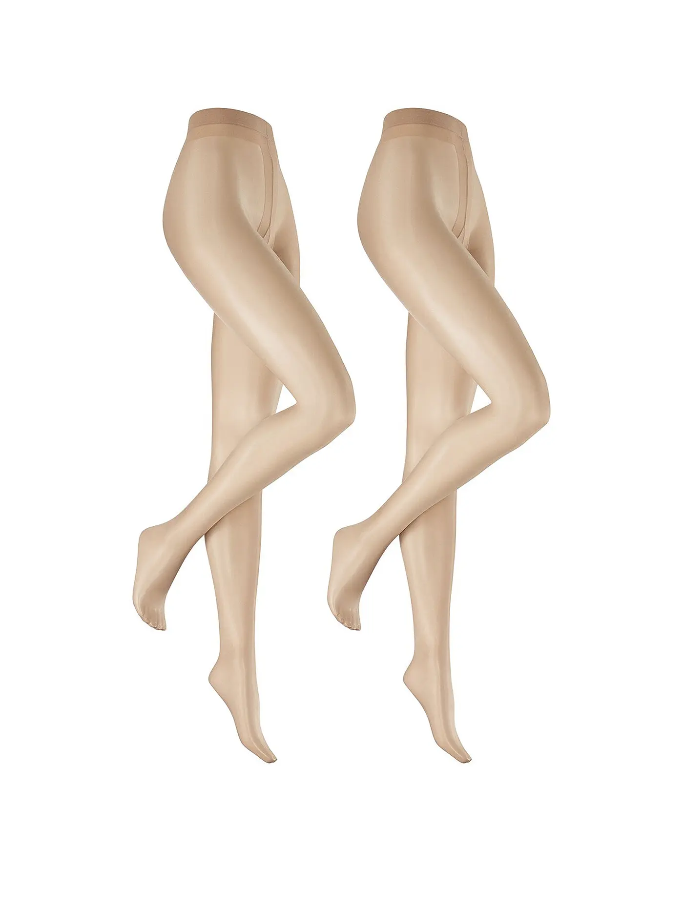 HUDSON | Feinstrumpfhose SIMPLY SHINE 15 2-er Pkg skin | beige